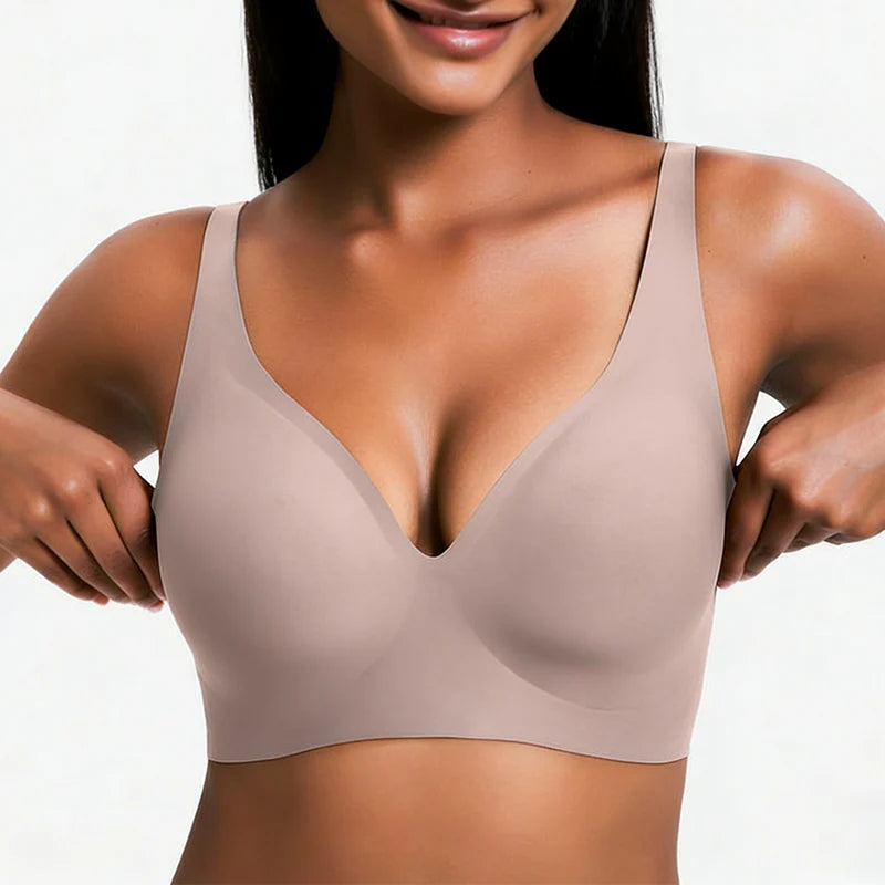 🏆#1 Bestselling🏆VRCOMFY Jelly Wireless Womens  Everyday Bras