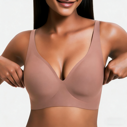 🎅🎄Christmas Sale Day! VRCOMFY Jelly Wireless Seamless Push-Up Bralette — Ultra-Comfortable T-Shirt Bra