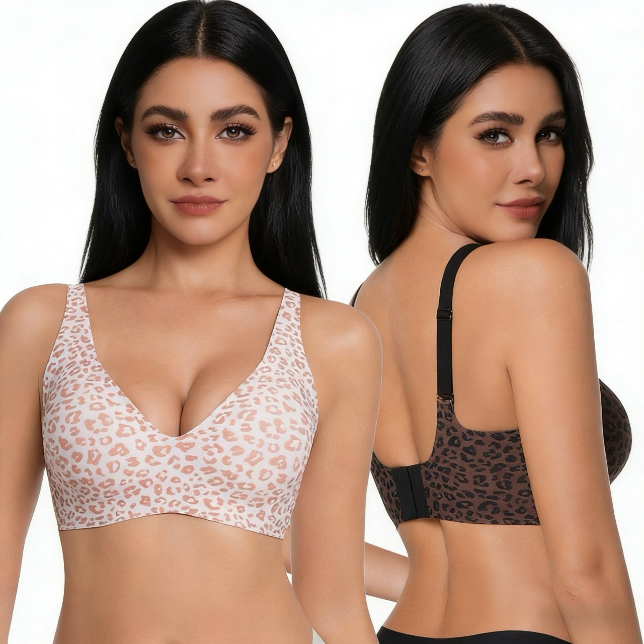 🎅🎄Christmas Sale Day! VRCOMFY Jelly Wireless Seamless Push-Up Bralette — Ultra-Comfortable T-Shirt Bra