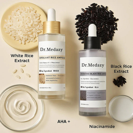 🔥LAST DAY SALE 70% OFF 🔥 Peel Shot Glow Rice Ampoule Duo - Serums for Brightening, Exfoliating, and Moisturizing🌾