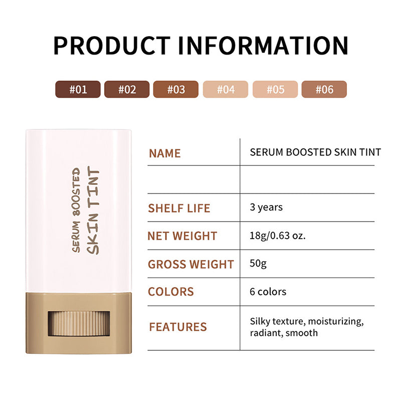 ✨Last Day 50% OFF✨Moisturizing & Brightening Serum Boosted Skin Tint